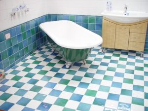 soaking bathroom