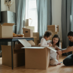 moving in